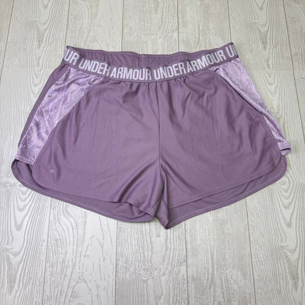 Under Armour Women's Purple Athletic Shorts – Size XL